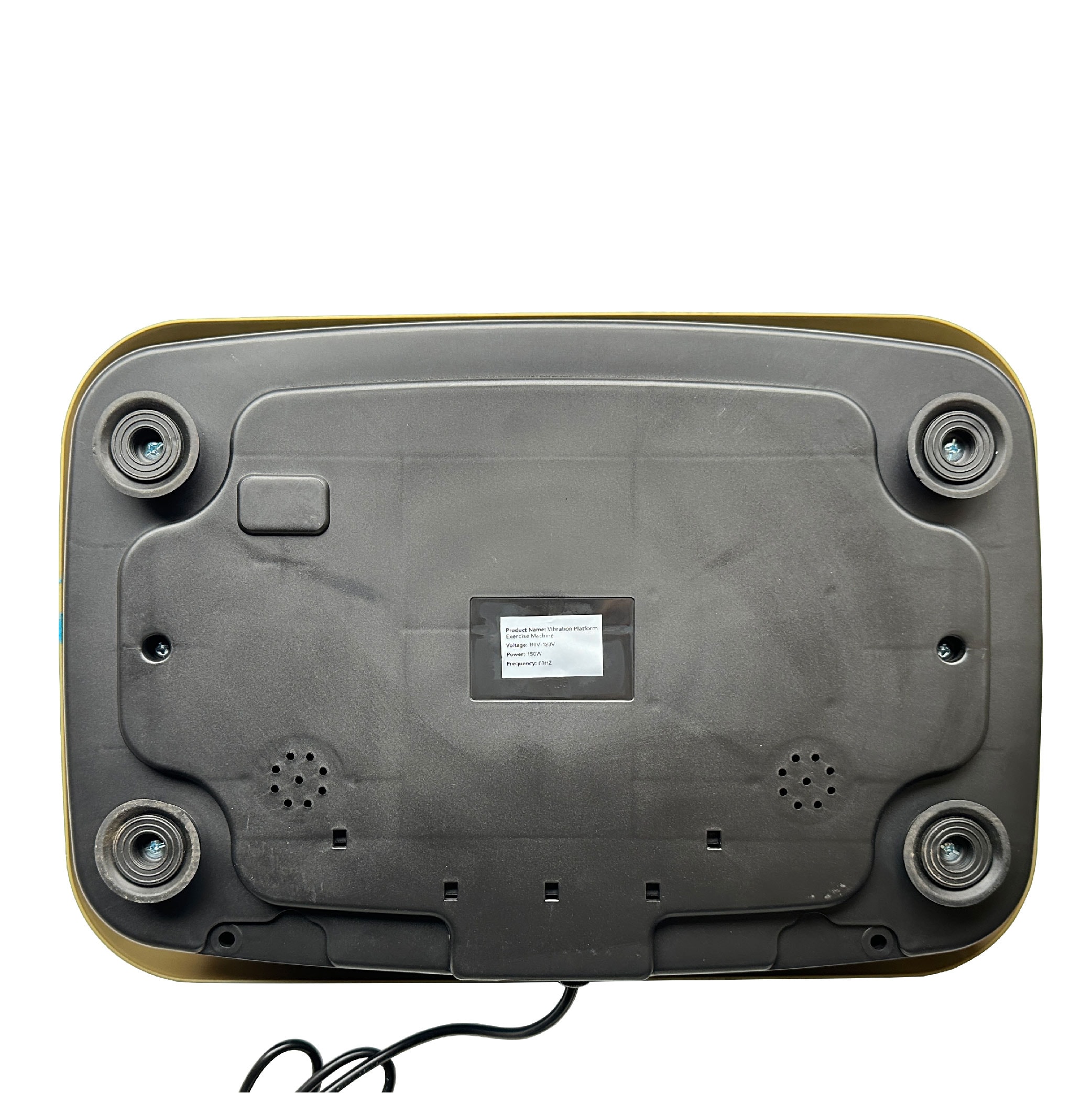 Vibration Plate Exercise Machine, Whole Body Fitness Platform For Lymphatic Drainage, Vibrating Shaker Board With 120 Speed Levels, Weight Loss And Fat Burner Workout Equipment For Women And Men_voghion.com